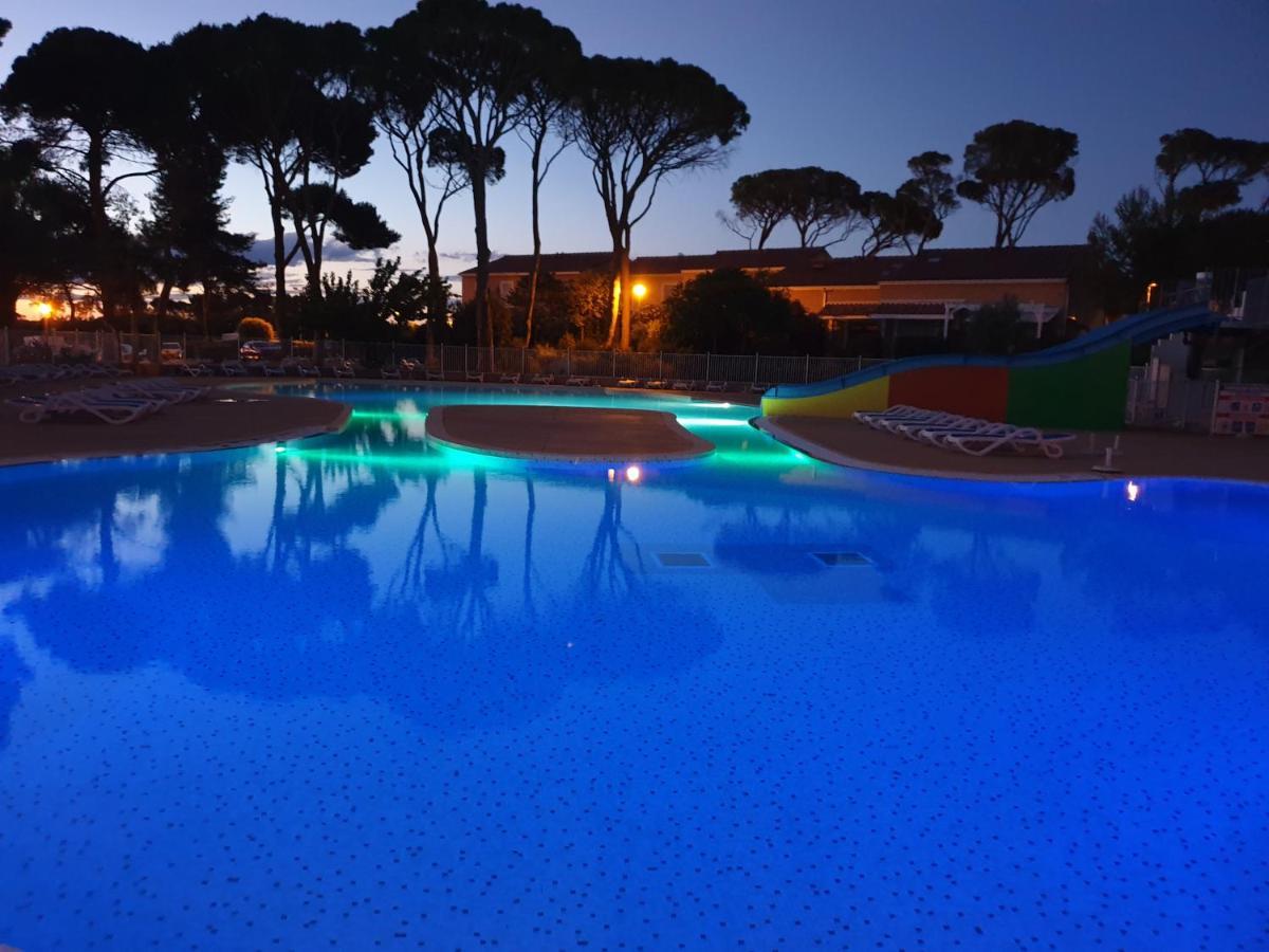 Maison Climatisee Avec Piscine Chauffee Calvisson Luaran gambar